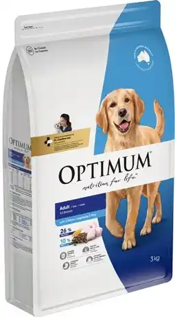 IGA Optimum Dry Dog Food 2.5‑3kg Selected Varieties offer