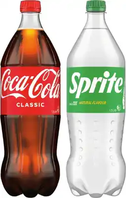 IGA Coca‑Cola, Sprite or Fanta 1.25 Litre Selected Varieties offer