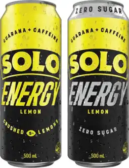 IGA Solo Energy Drink Selected Varieties offer