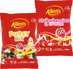 IGA Allen’s Medium Bag 140‑200g Selected Varieties offer