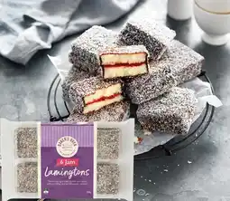 IGA Baker’s Oven Jam or Cream Lamingtons 350g offer