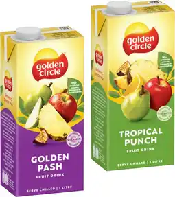 IGA Golden Circle Fruit Drink Selected Varieties offer
