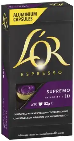 IGA L’OR Espresso Coffee Capsules Selected Varieties offer