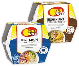 IGA SunRice Microwave Rice Cup Selected Varieties offer
