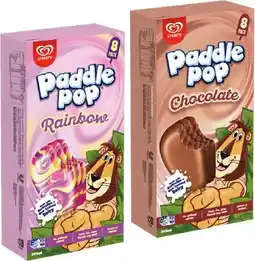 IGA Streets Paddle Pop Selected Varieties offer