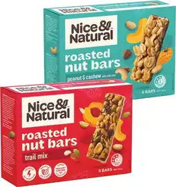 IGA Nice & Natural Nut Bars Selected Varieties offer