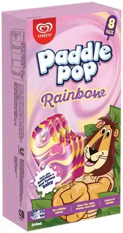 IGA Streets Paddle Pop Selected Varieties offer