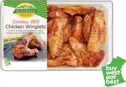 IGA Mt Barker Marinated Free Range Chicken Winglets Selected Varieties offer