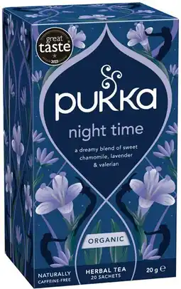IGA Pukka Tea Bags Selected Varieties offer