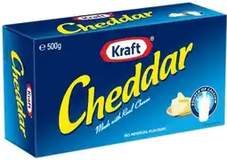 IGA Kraft Cheddar Cheese Block offer