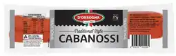 IGA D’Orsogna Cabanossi Selected Varieties offer