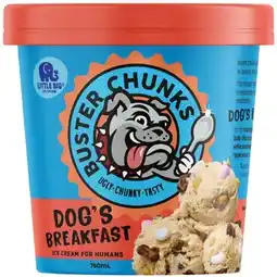 IGA Little Big Buster Chunks Ice Cream Selected Varieties offer