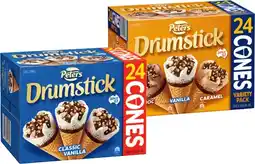 IGA Peters Drumstick or Summer Faves 24 Pack Selected Varieties offer