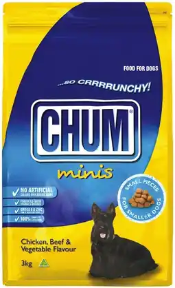 IGA Chum Dry Dog Food Selected Varieties offer