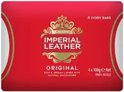 IGA Imperial Leather Original Ivory Bar Soap offer
