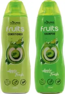 IGA Natures Organics Fruits Shampoo or Conditioner 500mL Selected Varieties offer