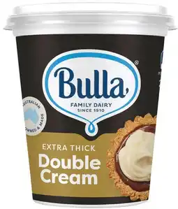 IGA Bulla Extra Thick Double Cream offer