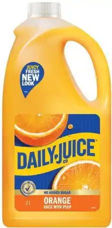 IGA Daily Juice Co Orange Juice Selected Varieties offer