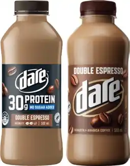 IGA Dare Iced Coffee 500mL or Dairy Farmers Protein Smoothie+ 400mL Selected Varieties offer