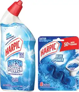 IGA Harpic Fresh Power Liquid Toilet Cleaner 700mL or Rim Block 39g Selected Varieties offer
