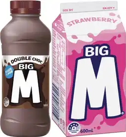 IGA Big M Flavoured Milk Selected Varieties offer