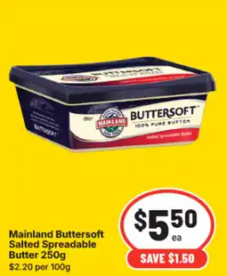 IGA Mainland buttersoft salted spreadable butter offer