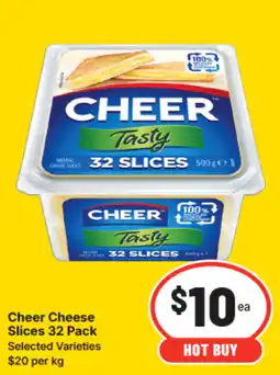 IGA Cheer cheese slices offer