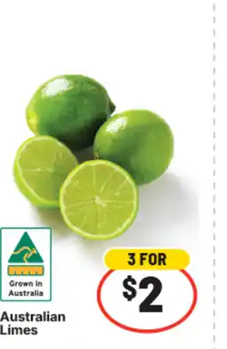 IGA Australian limes offer