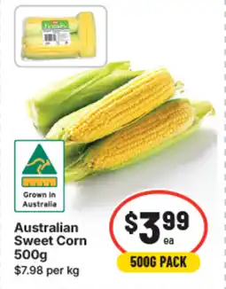 IGA Australian sweet corn offer