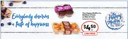 IGA The happy muffin co. muffins or mini offer