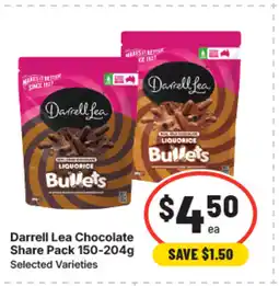 IGA Darrell lea chocolate share pack offer