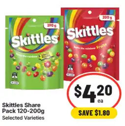 IGA Skittles offer