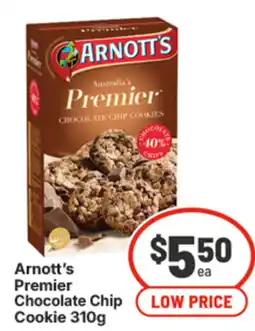 IGA Arnott's premier chocolate chip cookie offer