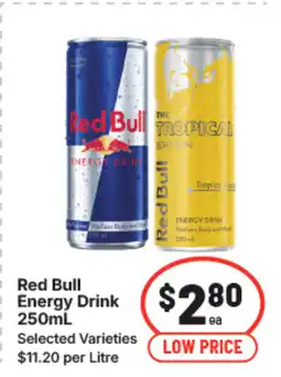 IGA Red Bull Energy Drink offer