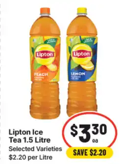 IGA Lipton ice tea offer