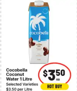 IGA Cocobella coconut water offer