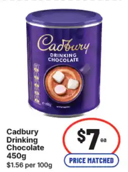 IGA Cadbury Drinking Chocolate offer