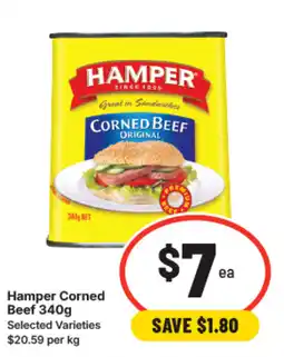 IGA Hamper corned beef offer