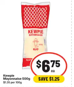 IGA Kewpie mayonnaise offer