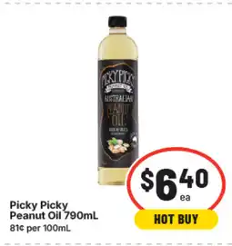 IGA Picky picky peanut oil offer