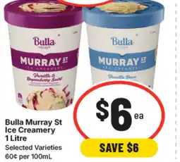 IGA Bulla Murray St Ice Creamery offer