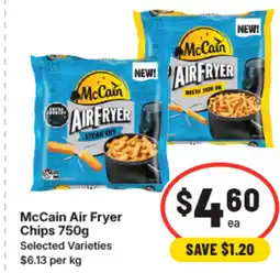 IGA Mccain air fryer chips offer