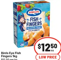 IGA Birds eye fish fingers offer