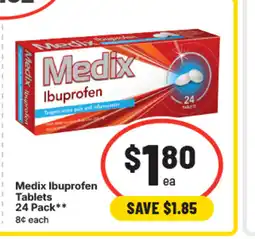 IGA Medix ibuprofen tablets offer