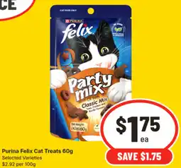 IGA Purina Felix Cat Treats offer