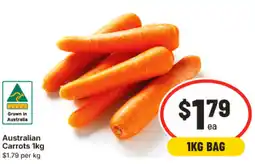 IGA Australian Carrots offer