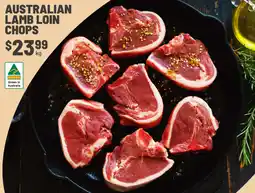 IGA AUSTRALIAN LAMB LOIN CHOPS offer