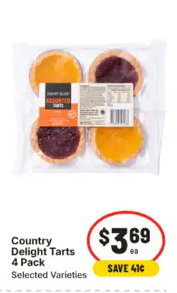 IGA Country Delight Tarts offer