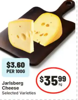 IGA Jarlsberg Cheese offer