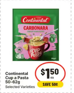 IGA Continental Cup a Pasta offer